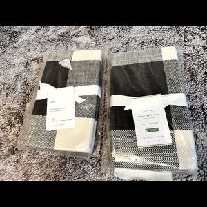 NWT Pottery Barn Bryce Check Sham
